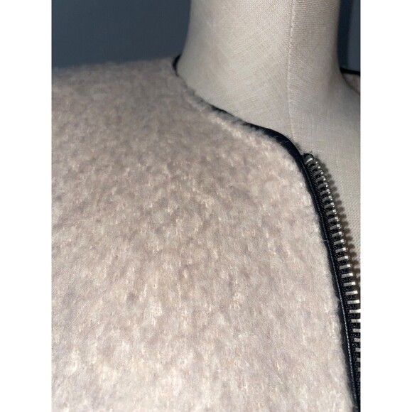 Forever 21 Vintage Y2K Women's Alpaca Blend Teddy Jacket size S  Zip Up - Picture 3 of 11